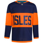 New York Islanders adidas 2024 NHL Stadium Series Primegreen Authentic Jersey – Navy