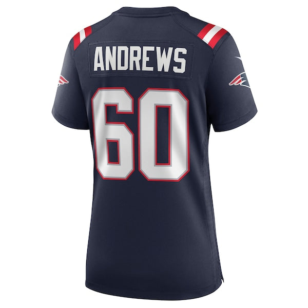 David Andrews New England Patriots Nike Women's Game Jersey - Navy