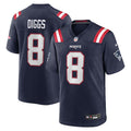 Stefon Diggs New England Patriots Nike Game Jersey - Navy