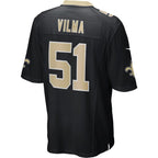 Jonathan Vilma New Orleans Saints Nike Game Retired Player Jersey - Black