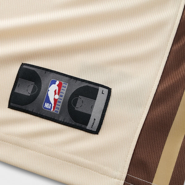 Jimmy Butler III Golden State Warriors  Youth 2025/26 City Edition Fast Break Jersey - Tan