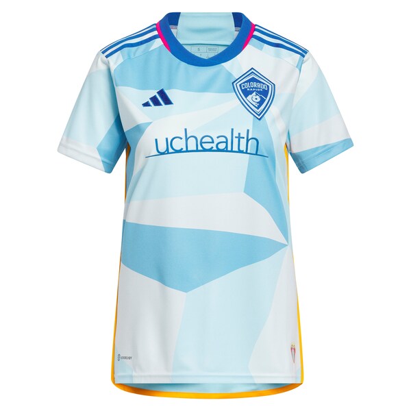 Colorado Rapids adidas Women's 2024 New Day Kit Replica Jersey - Light Blue