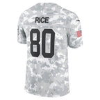 Jerry Rice San Francisco 49ers Nike 2024 Salute to Service Retired Player Limited Jersey - Arctic Camo
