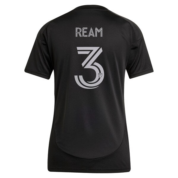Tim Ream Charlotte FC adidas Women's 2025 Fortress Kit Replica Player Jersey - Black