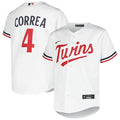Carlos Correa Minnesota Twins Nike Youth Alternate Replica Player Jersey - White
