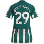 Aaron Wan-Bissaka Manchester United adidas Women's 2023/24 Away Replica Player Jersey - Green
