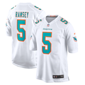 Jalen Ramsey Miami Dolphins Nike Away Game Jersey - White/Aqua