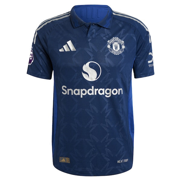 Bruno Fernandes Manchester United adidas 2024/25 Away Authentic Player Jersey - Navy
