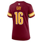Matt Gay Washington Commanders Nike Women's Team Game Jersey -  Burgundy