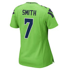 Geno Smith Seattle Seahawks Nike Women's  Game Jersey - Neon Green
