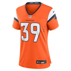 Levi Wallace Denver Broncos Nike Women's Team Game Jersey -  Orange