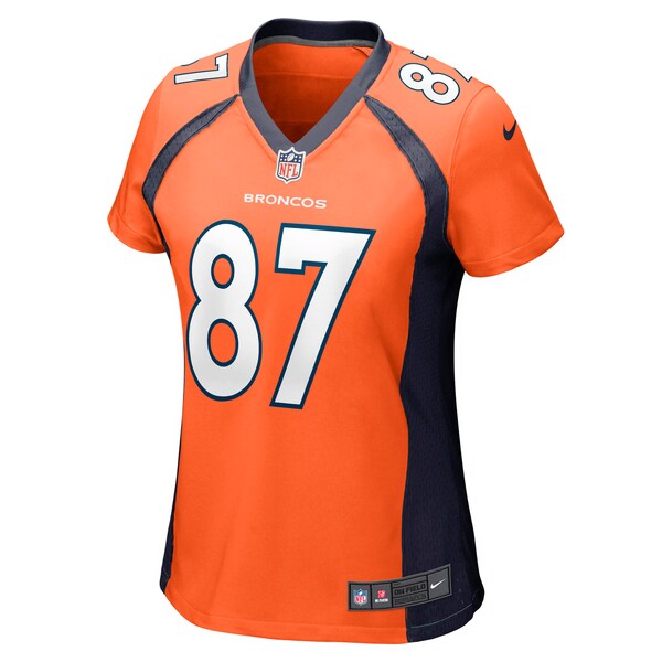 Ed McCaffrey Denver Broncos Nike Women's Game Retired Player Jersey - Orange/Navy