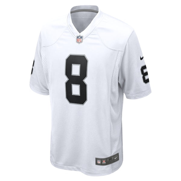 Josh Jacobs Las Vegas Raiders Nike Game Player Jersey - White/Black