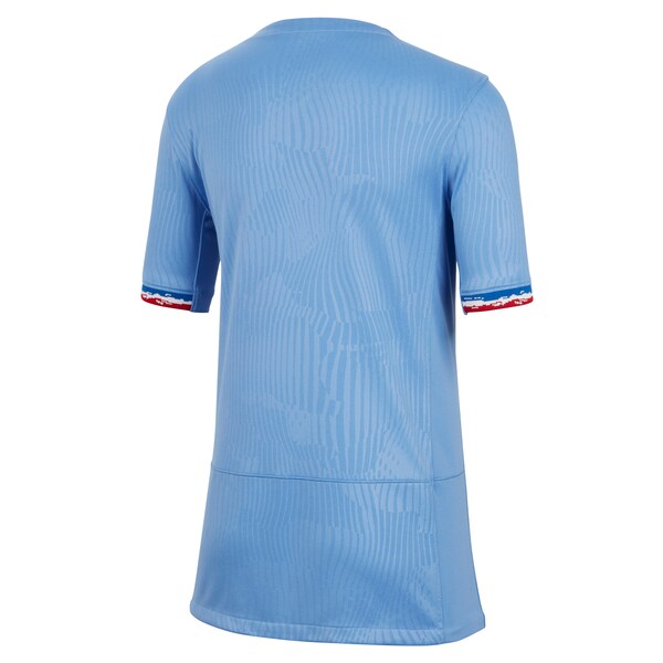 France Women's National Team Nike Youth 2023 Home Stadium Replica Jersey - Blue