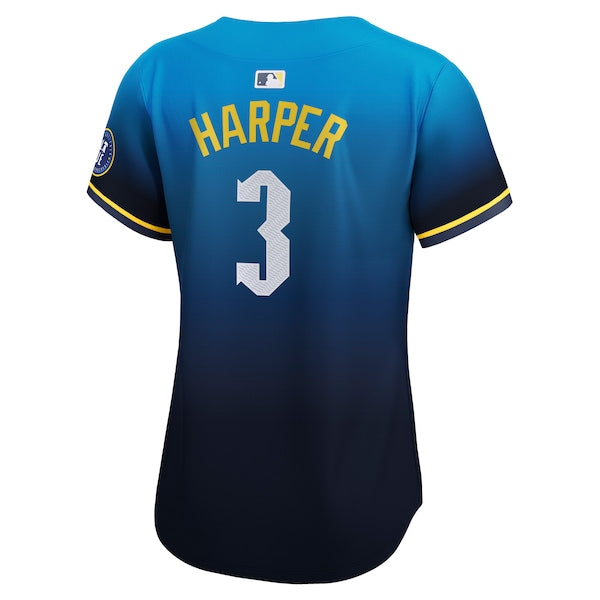 Bryce Harper Philadelphia Phillies Nike Women's City Connect Limited Jersey - Blue