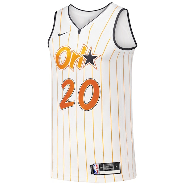 Markelle Fultz Orlando Magic Nike Swingman Player Jersey - City Edition - White