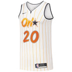 Markelle Fultz Orlando Magic Nike Swingman Player Jersey - City Edition - White