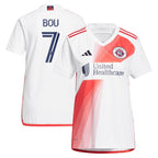 Gustavo Bou New England Revolution adidas Women's 2024 Defiance Replica Jersey - White