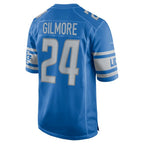 Steven Gilmore Detroit Lions Nike Team Game Jersey -  Blue