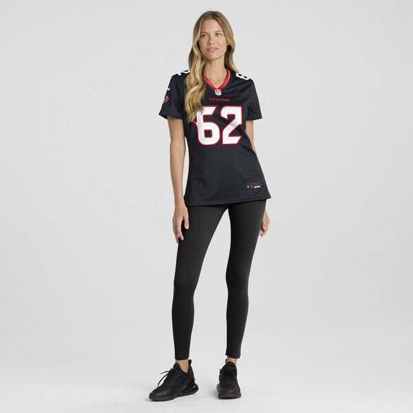 Jerome Carvin Houston Texans Nike Women's Team Game Jersey -  Navy