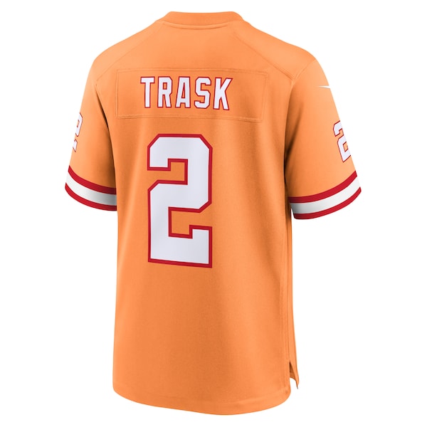 Kyle Trask Tampa Bay Buccaneers Nike Throwback Game Jersey - Orange/Red