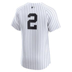 Derek Jeter New York Yankees Nike Home Elite Player Jersey - White