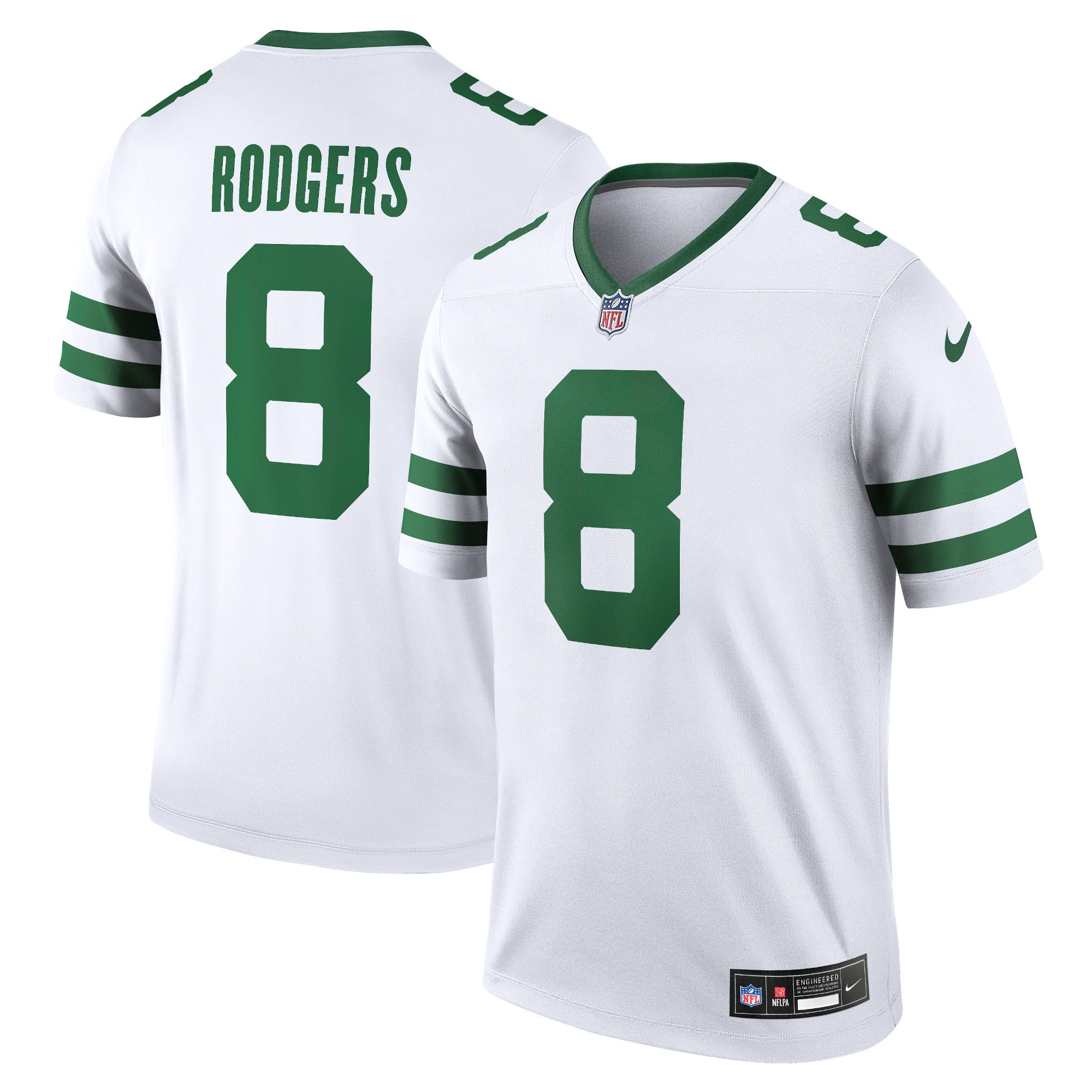 Aaron Rodgers New York Jets Nike Alternate Legend Jersey  - Legacy Black