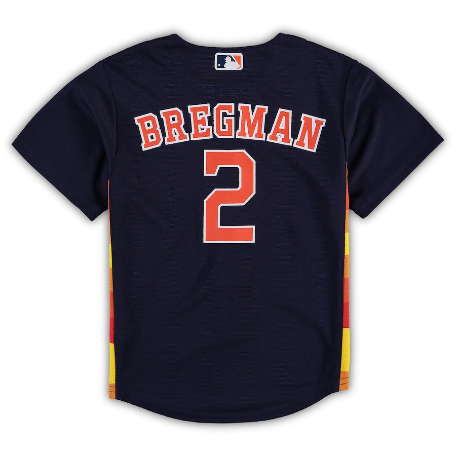 Alex Bregman Houston Astros Nike Preschool Alternate Replica Player Jersey - Navy