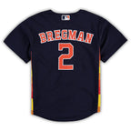 Alex Bregman Houston Astros Nike Preschool Alternate Replica Player Jersey - Navy