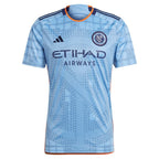 New York City FC adidas 2024 The Interboro Kit Replica Jersey - Light Blue
