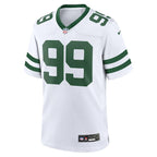 Mark Gastineau New York Jets Nike Legacy Retired Player Game Jersey - White/Green