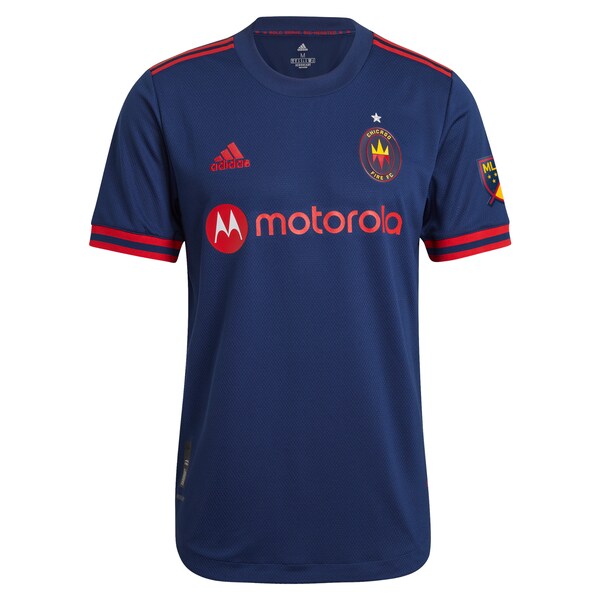 Francisco Calvo Chicago Fire adidas 2021 Primary Authentic Player Jersey - Navy