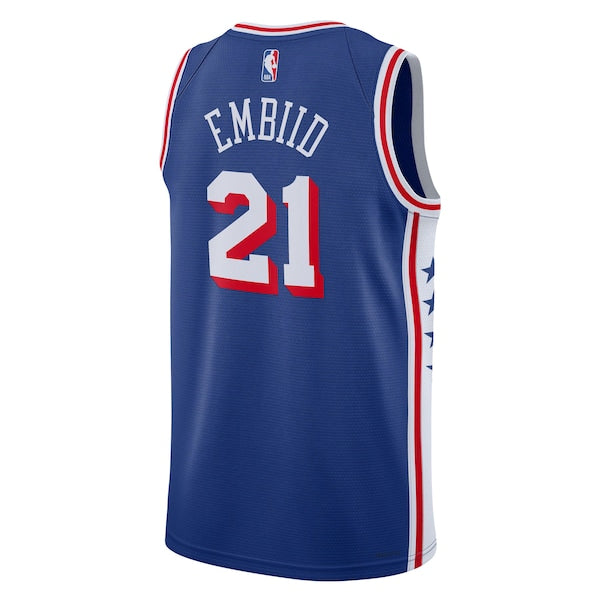 Joel Embiid Philadelphia 76ers Nike Youth Swingman Jersey - Icon Edition - Royal