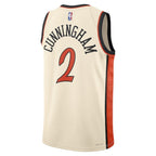 Cade Cunningham Detroit Pistons Nike Unisex 2024/25 Swingman Player Jersey - City Edition - White