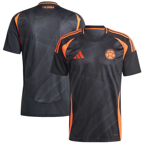 Colombia National Team adidas 2024 Away Replica Jersey - Black
