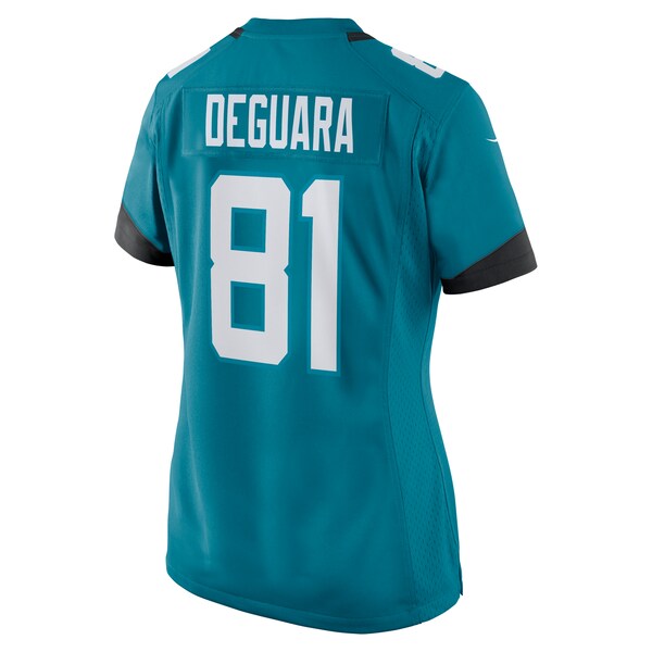 Josiah Deguara Jacksonville Jaguars Nike Women's Team Game Jersey -  Teal