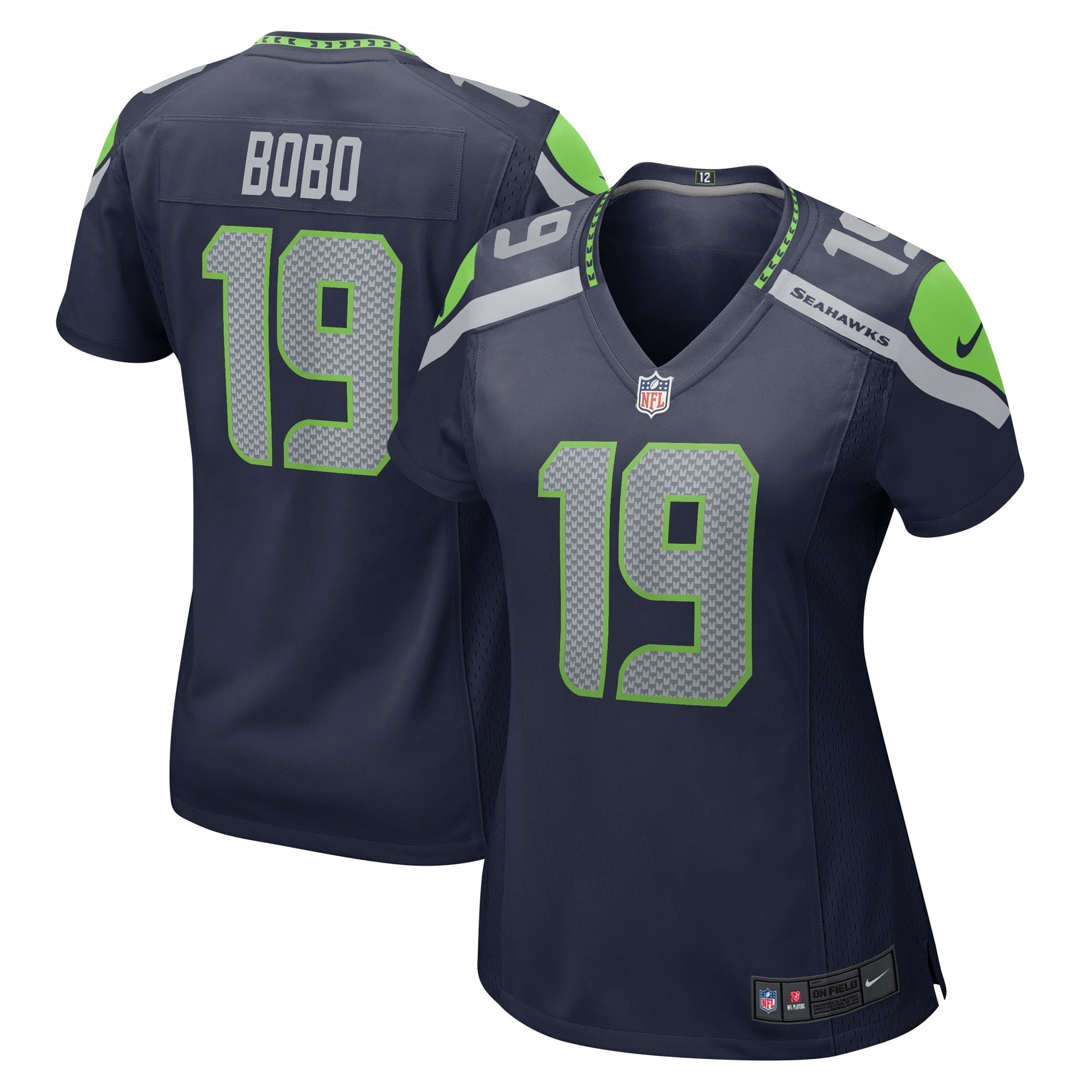 Jake Bobo Seattle Seahawks Nike Women's Team Game Jersey -  College Navy/Navy