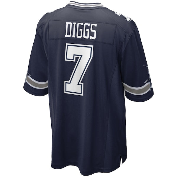 Trevon Diggs Dallas Cowboys Nike Game Jersey - Navy/White