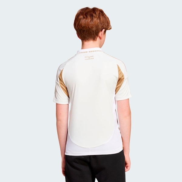 LAFC adidas Youth 2025 Secondary Replica Jersey - White