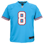 Will Levis Tennessee Titans Nike Preschool Alternate Player Game Jersey - Light Blue/Navy