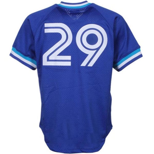 Joe Carter Toronto Blue Jays 1993 Authentic Cooperstown Collection Mesh Batting Practice Jersey - Royal