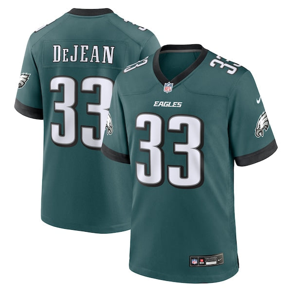 Cooper DeJean Philadelphia Eagles Nike 2024 NFL Draft Game Jersey - Green