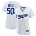 Mookie Betts Los Angeles Dodgers Nike Women's 2025 World Series Champions Home Replica Player Jersey - White