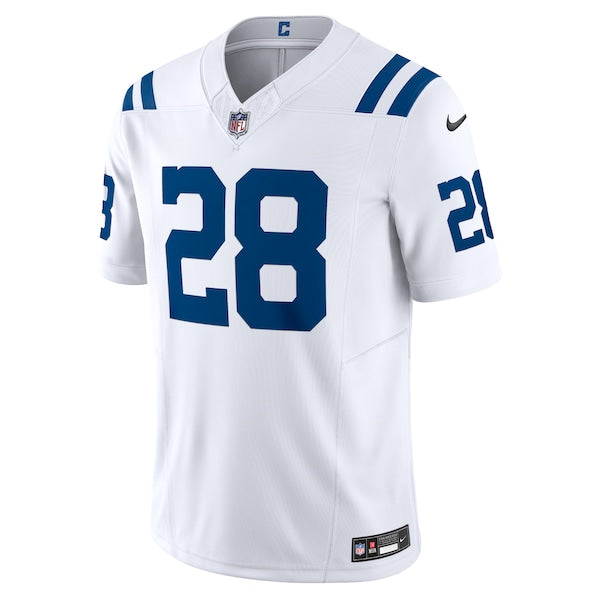 Jonathan Taylor Indianapolis Colts Nike Vapor F.U.S.E. Limited Jersey - White/Blue/Royal