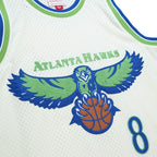 Steve Smith Atlanta Hawks Chainstitch Swingman Jersey - Cream