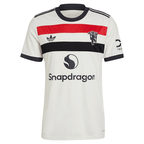 Manchester United adidas Originals  2024/25 Third Replica Jersey - Cream