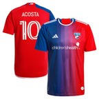 Luciano Acosta FC Dallas adidas 2024 After Burner Replica Player Jersey - Navy