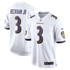 Odell Beckham Jr. Baltimore Ravens Nike Game Jersey - White/Black