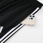 Adidas Short Sleeve Training Jersey Set - AD05- Black