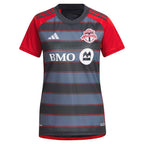 Toronto FC adidas Women's 2024 Club Kit Replica Custom Jersey - Gray
